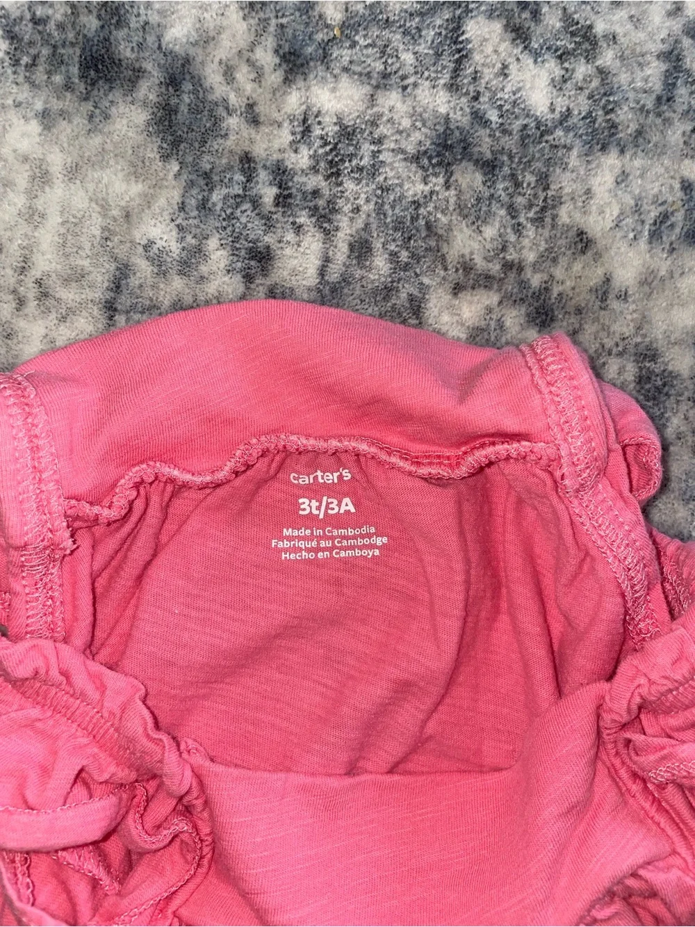 Carters tank top size 3T